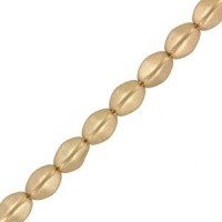 Czech Pinch beads Perlen 5x3mm Aztec gold 01710